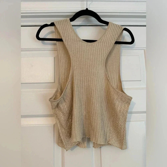 NWT Free People Seascape Sweater Vest size Large - Picture 6 of 6
